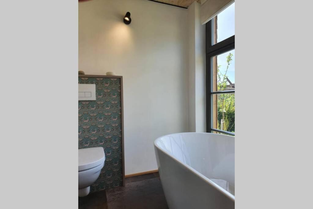 トレブルTiny Loft Im Suedhessischen Riedアパートメント エクステリア 写真